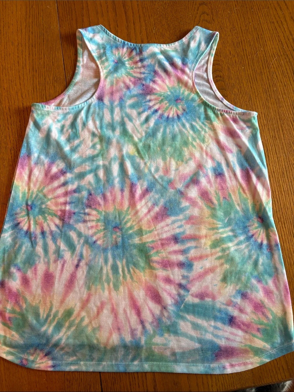 (5/$20) The Children's Place Pastel Tie-Dye Tank Top - Pink, Blue, Purple